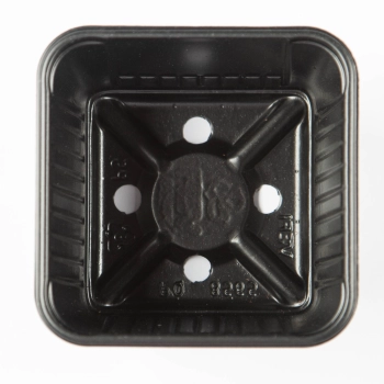 Anzuchttöpfe für Microgreens 10x10cm mit Löchern